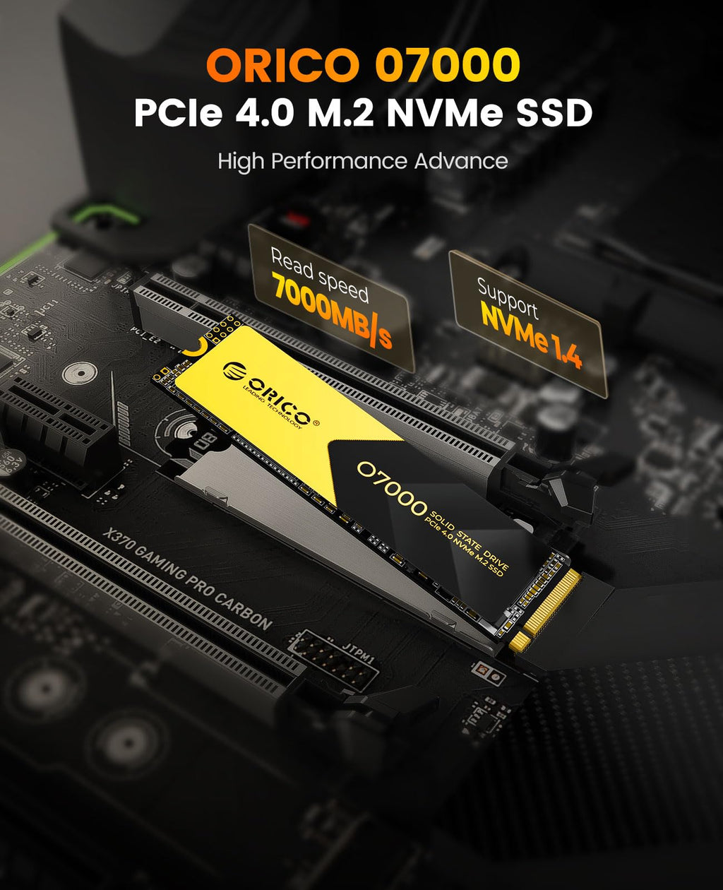 1TB NVMe PCIe 4.0 M.2 2280 Internal Solid State Drive H615055