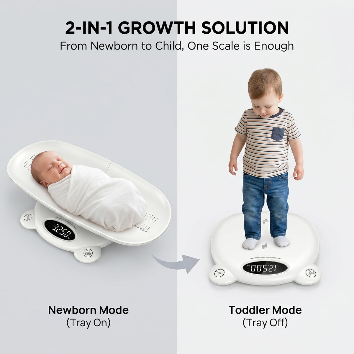 White Digital Baby Scale J531