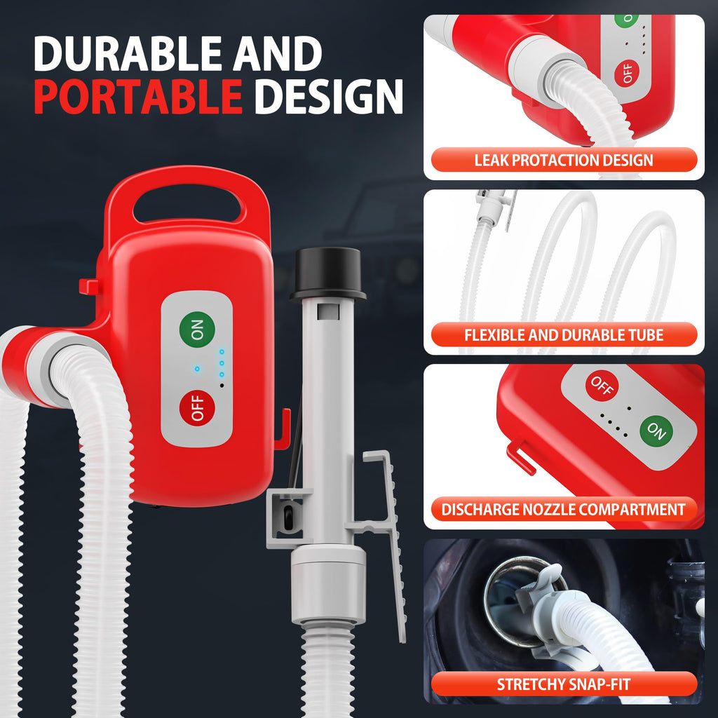 Rechargeable Fuel Transfer Pump with Auto-Stop L872276