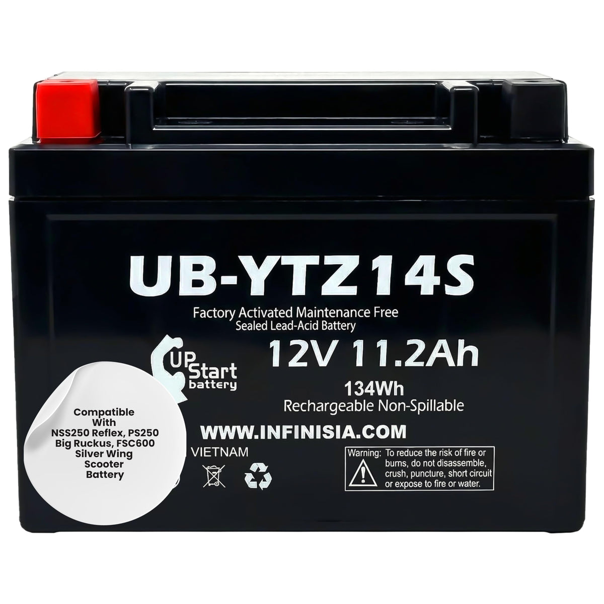 12V 11.2Ah Battery Z44805