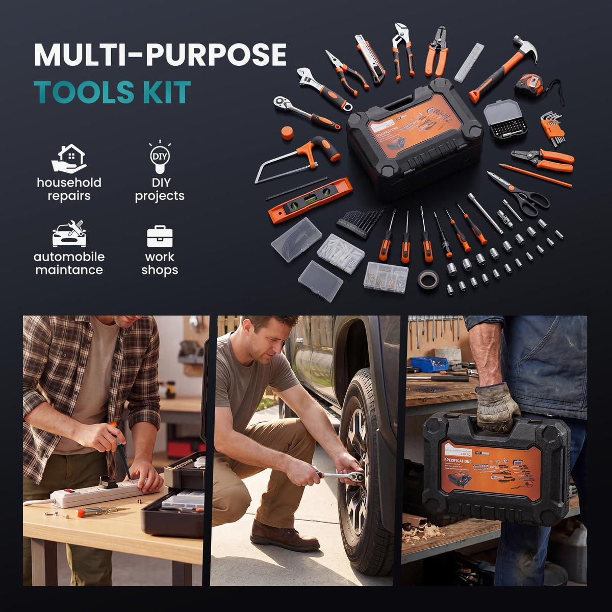 330-Piece Tool Box Set A648917