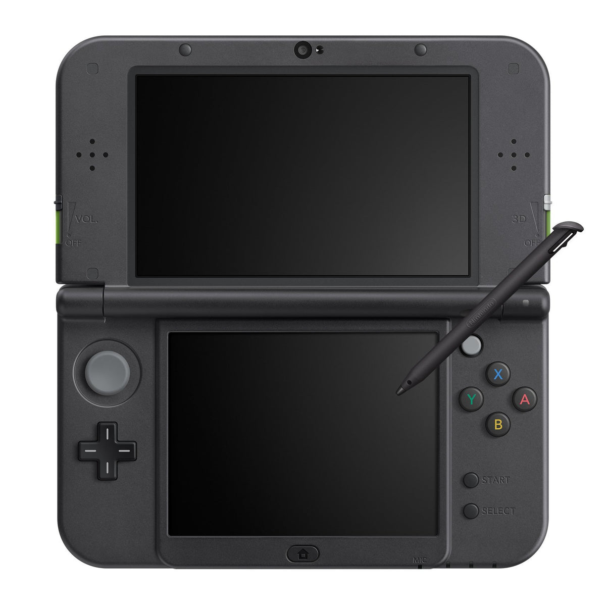 ニンテンドー3DS LL ライム×ブラック R502406