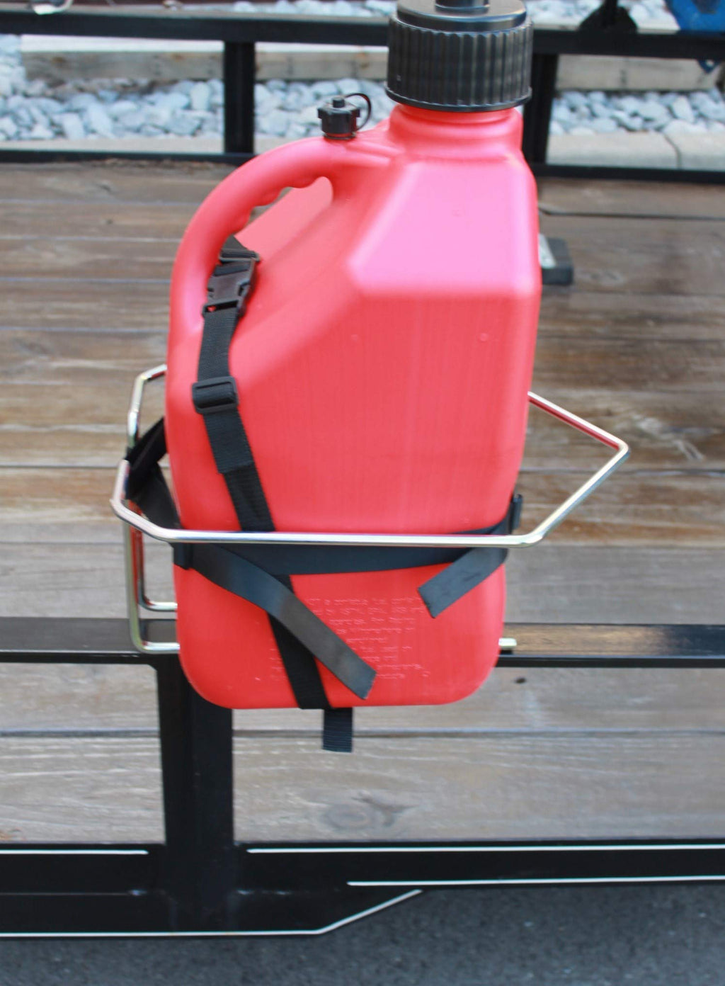 5 Gallon Gas Can Holder Mounting Bracket Kit with Support Straps V52255