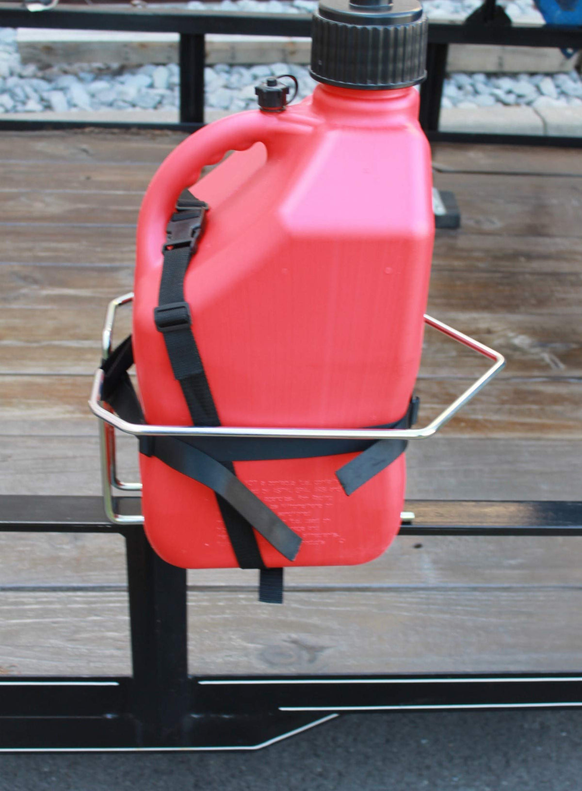 5 Gallon Gas Can Holder Mounting Bracket Kit with Support Straps V52255