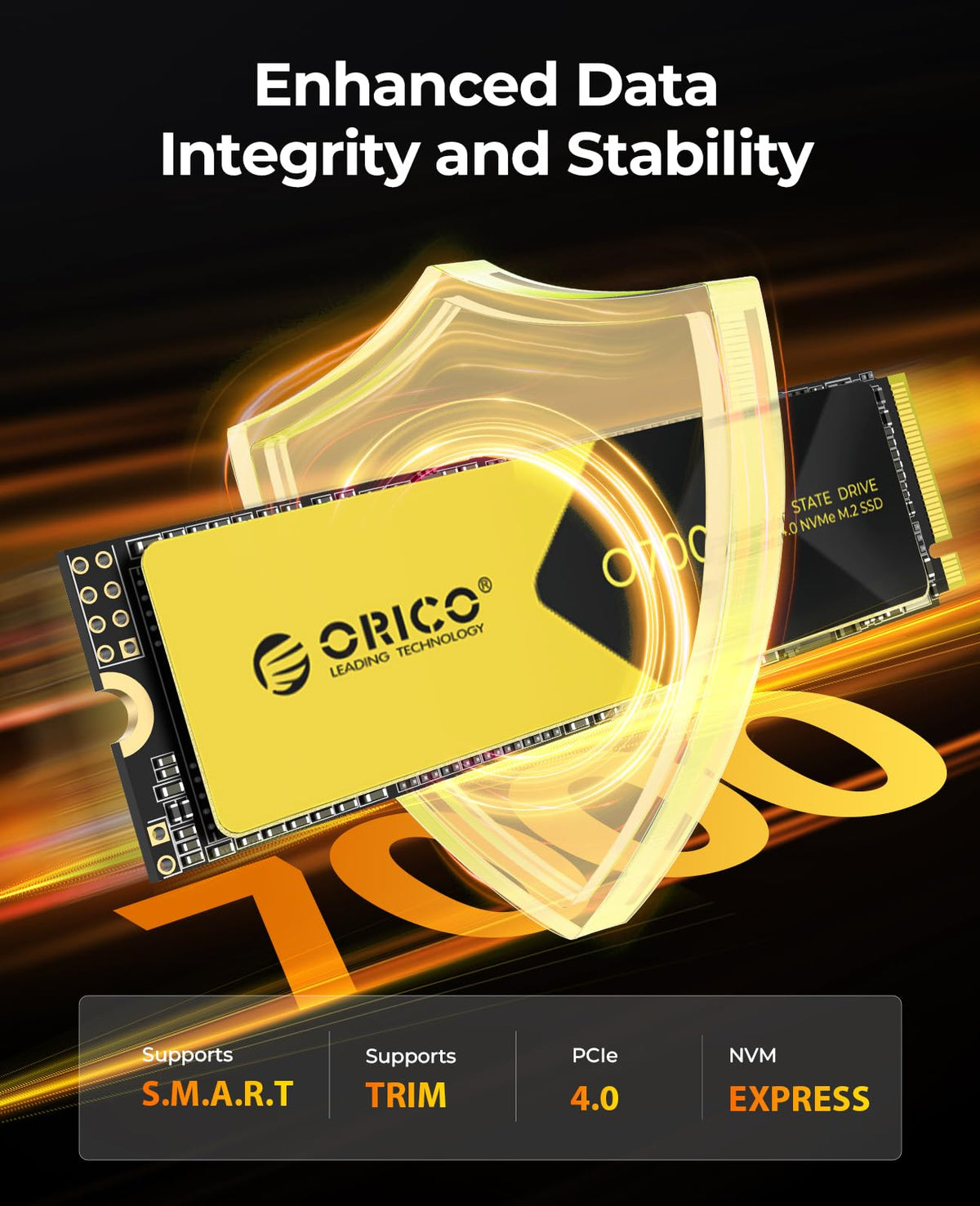 1TB NVMe PCIe 4.0 M.2 2280 Internal Solid State Drive H615055