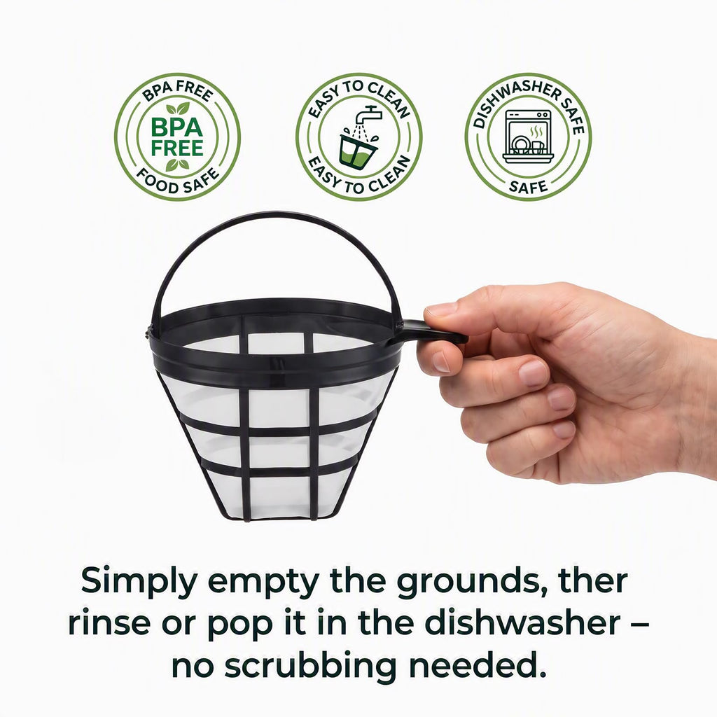 #4 Cone Reusable Coffee Filter 2-Pack H212136
