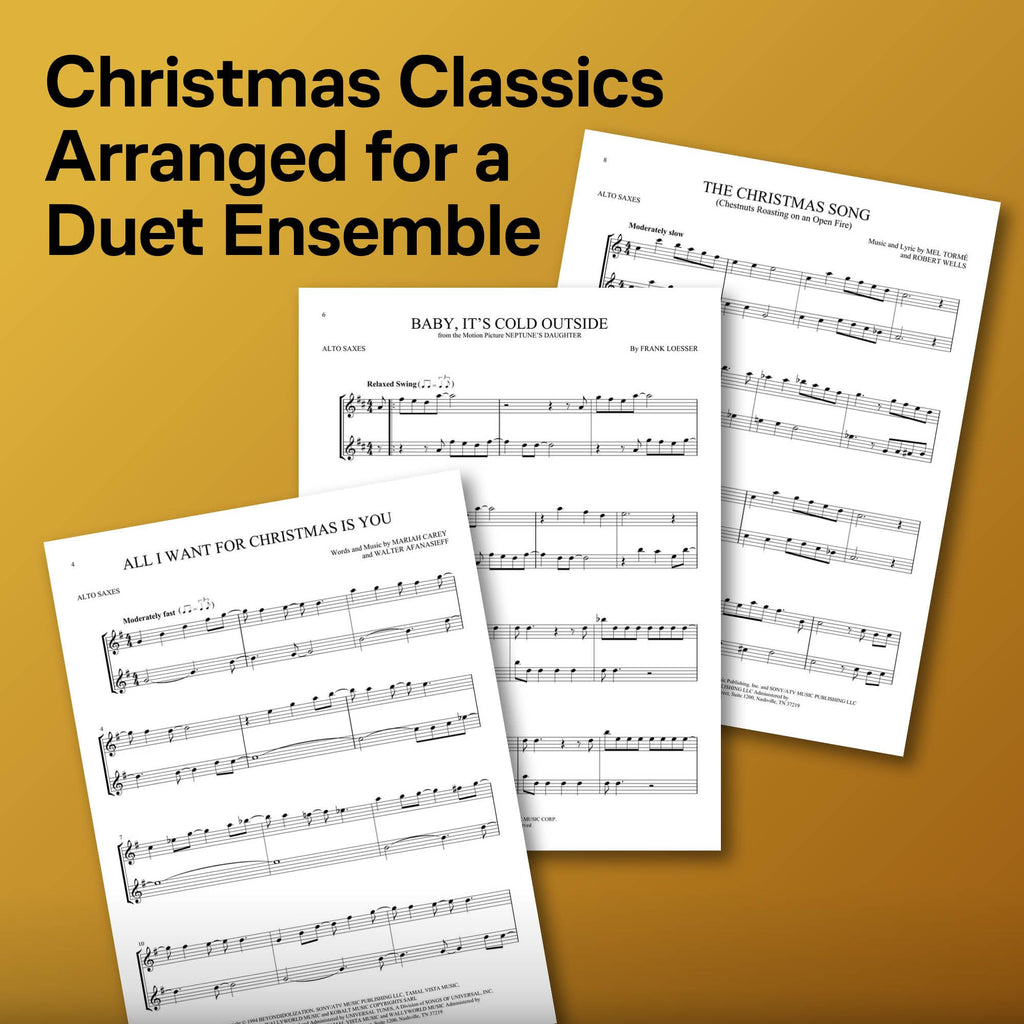 Christmas Alto Saxophone Duets W7151