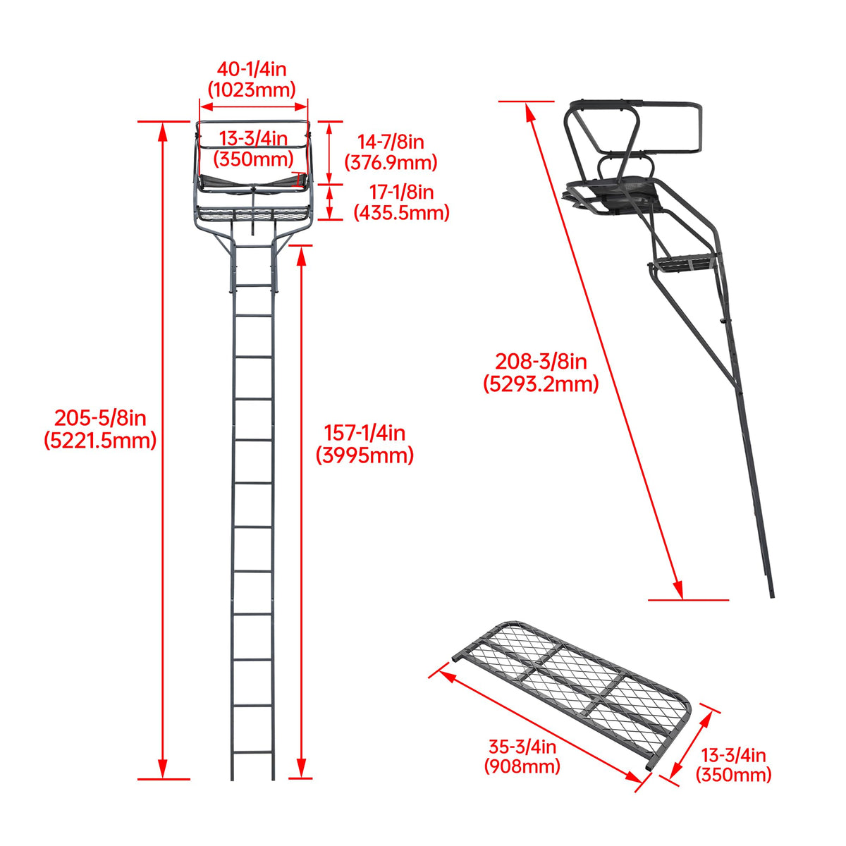 2-Man Ladder Tree Stand I1290