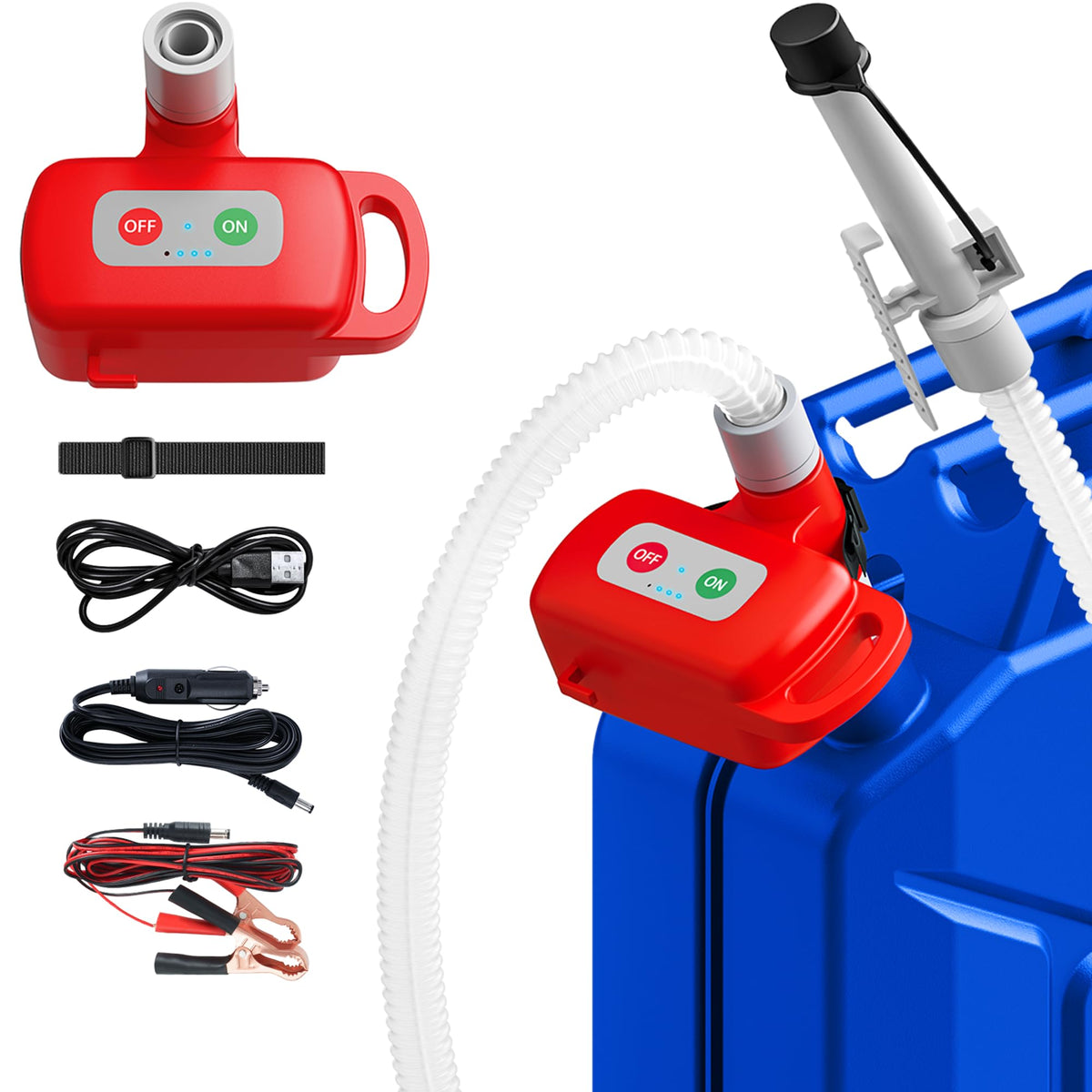 Rechargeable Fuel Transfer Pump with Auto-Stop L872276