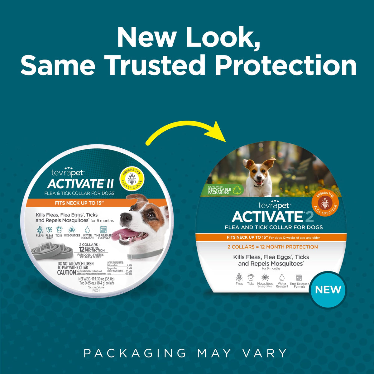 Flea and Tick Collar for Small Dogs M2032