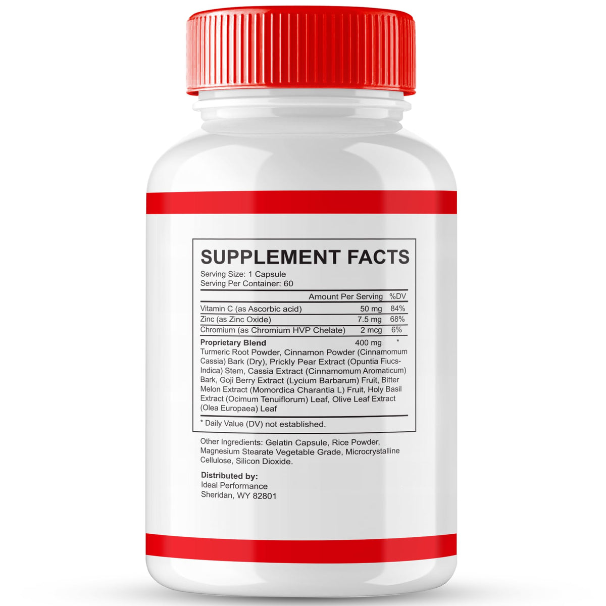3 Pack Supplement Capsules H734