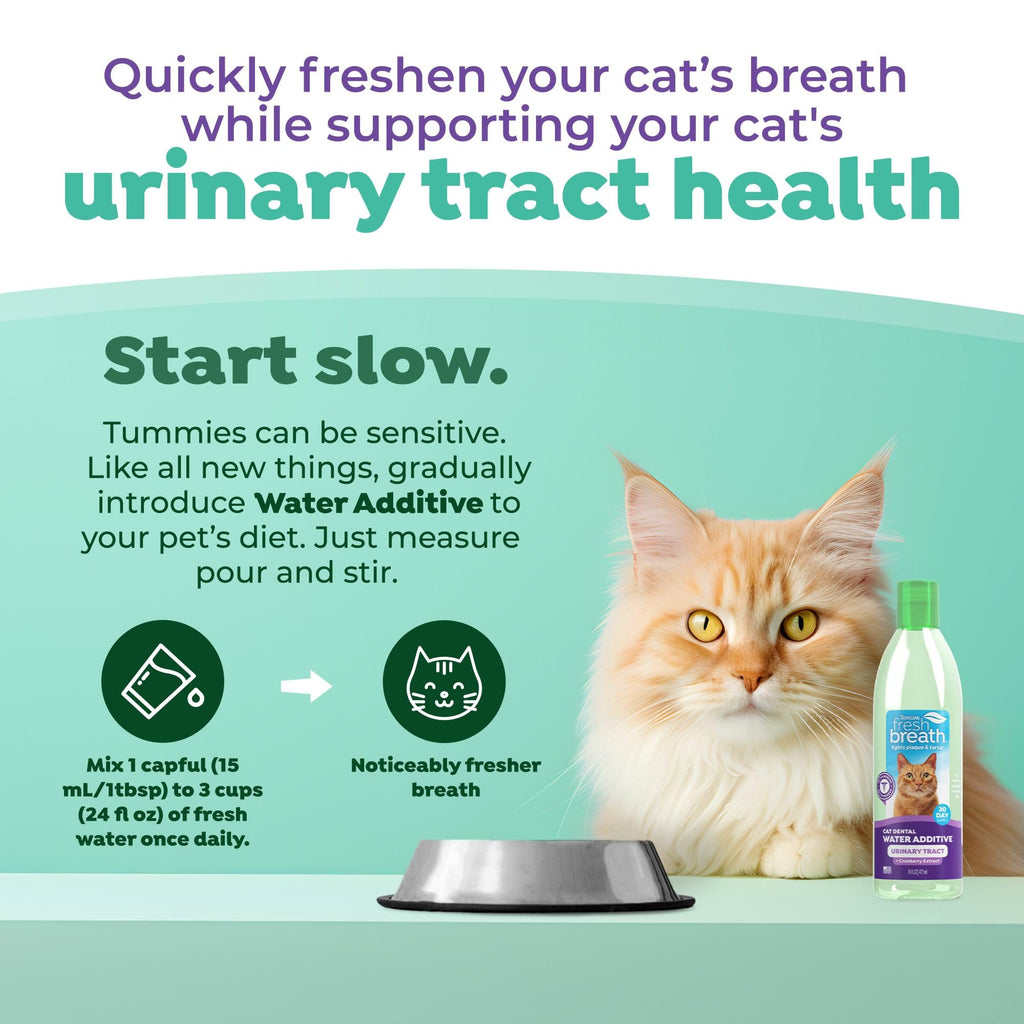 Fresh Breath Water Additive for Cats 16oz G7866