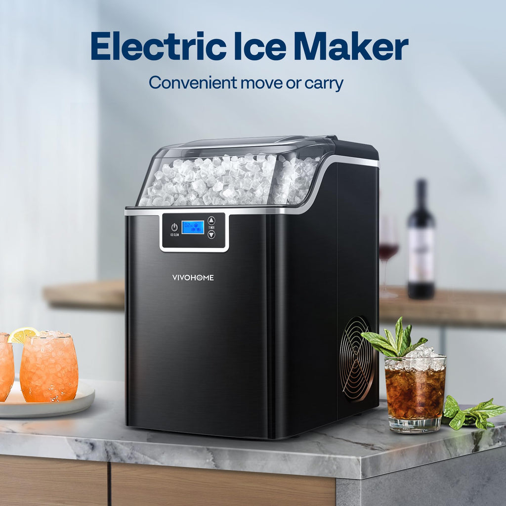 Black Countertop Ice Maker P6876
