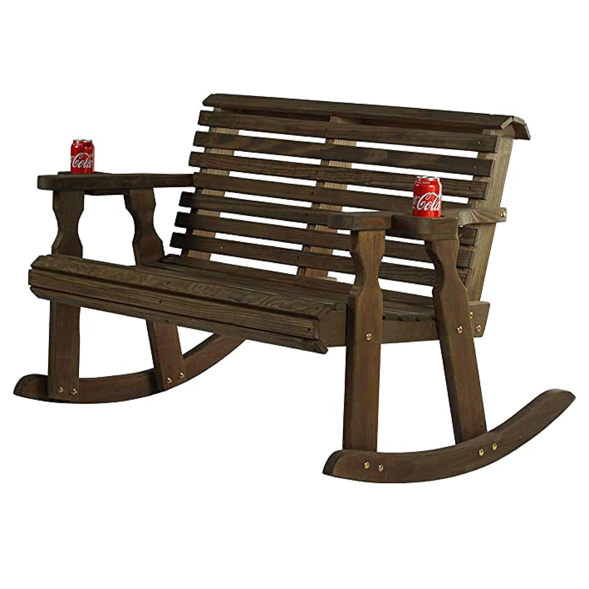 Heavy Duty Double Rocker with Cupholders U1884