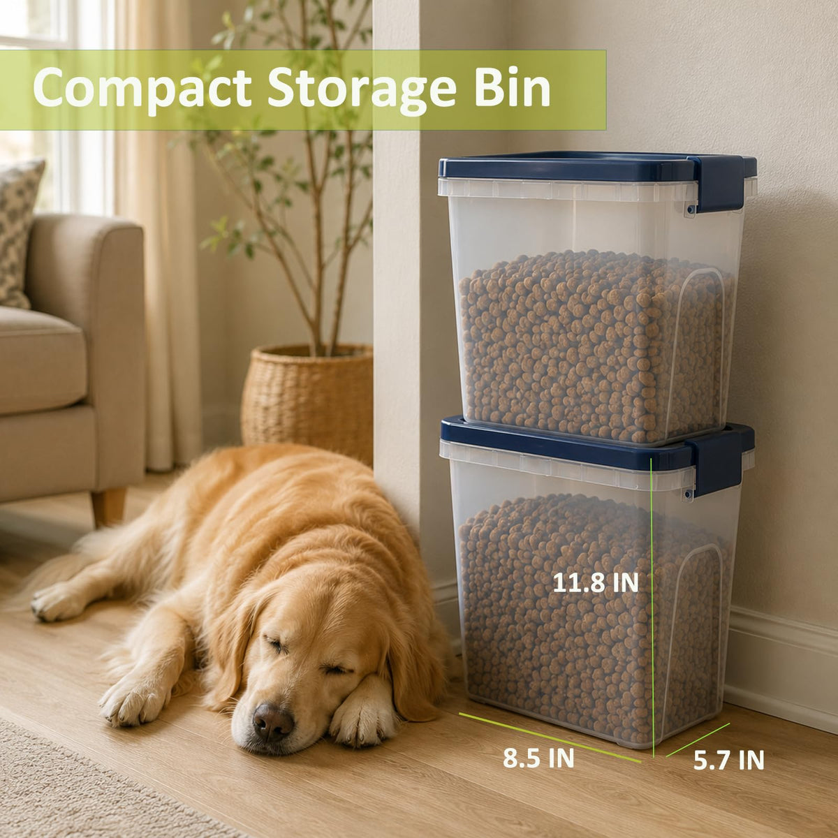 Airtight Pet Food Storage Container L456