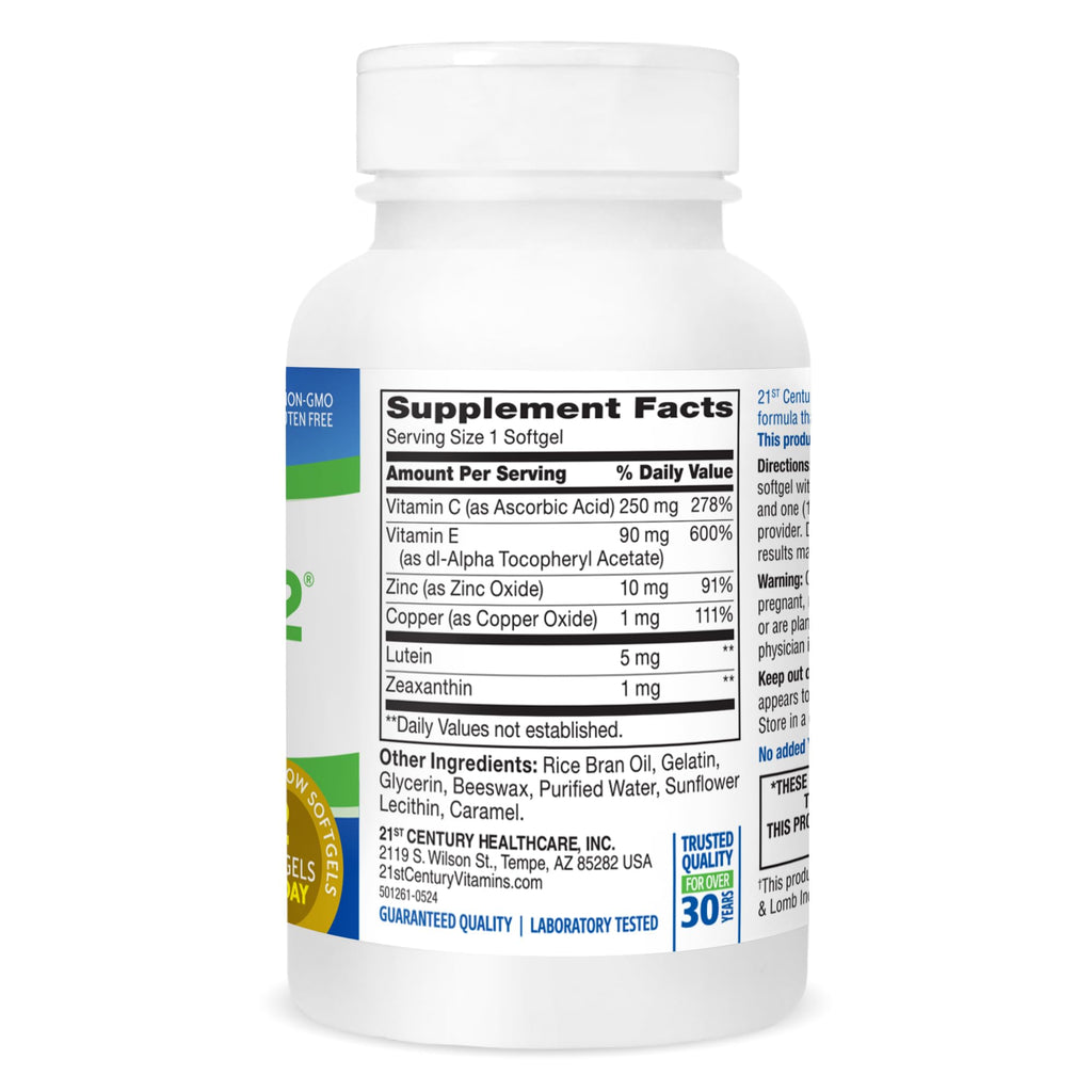 Eye Vitamin Softgels 120 Count O916310