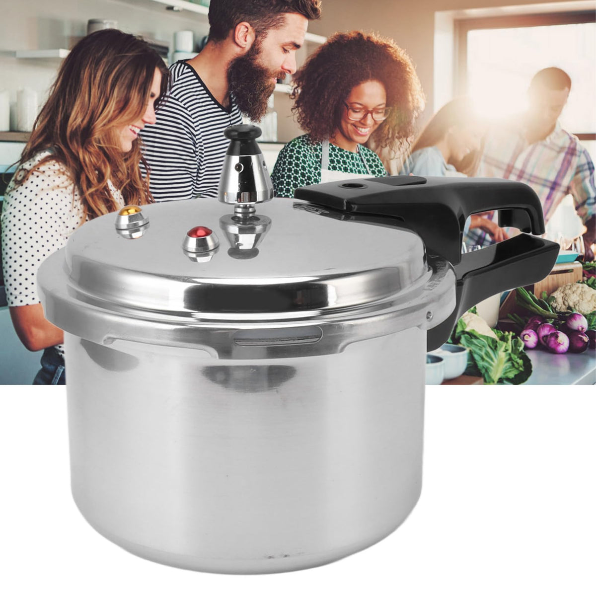 3L Stainless Steel Pressure Cooker T75422