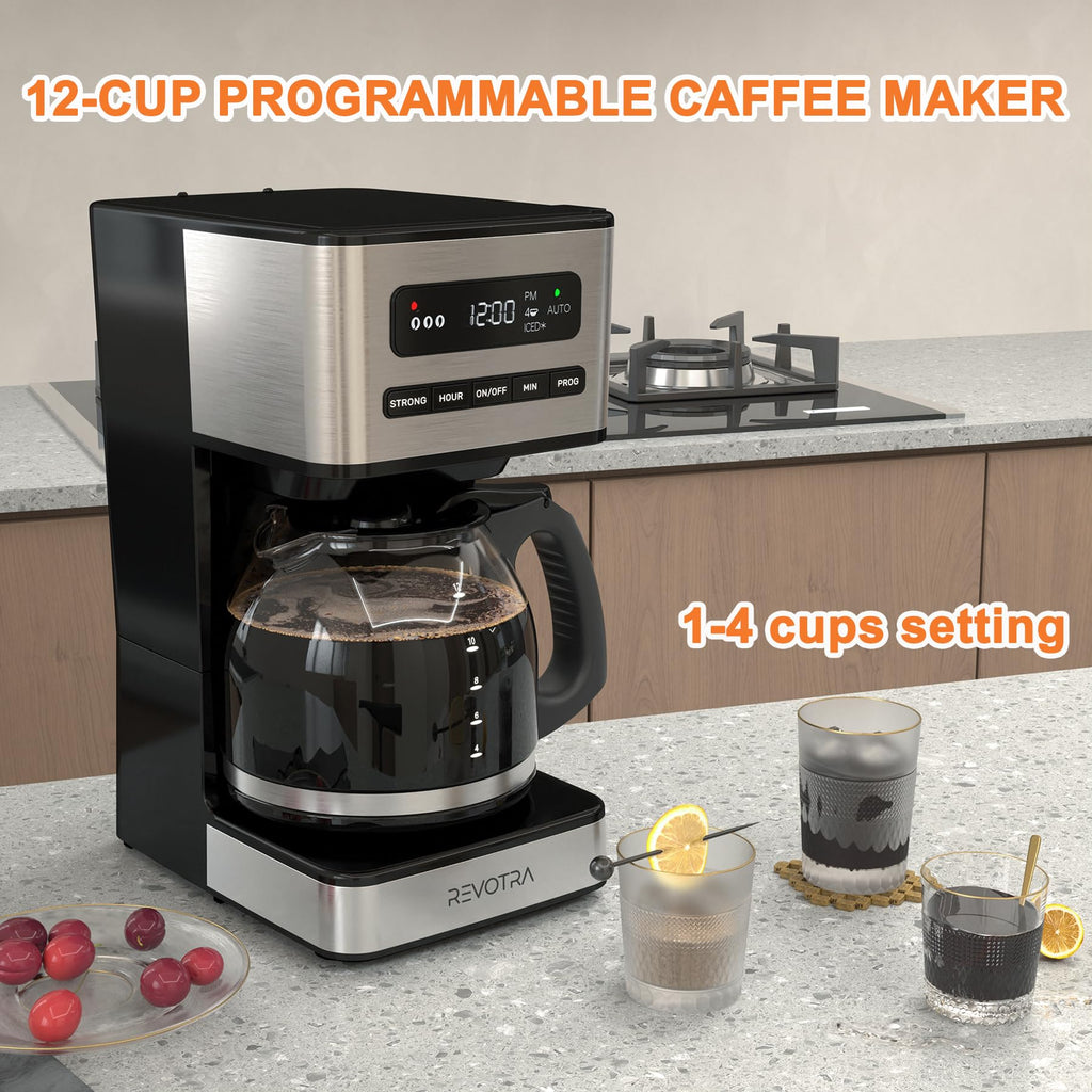 12 Cup Programmable Drip Coffee Maker G28960