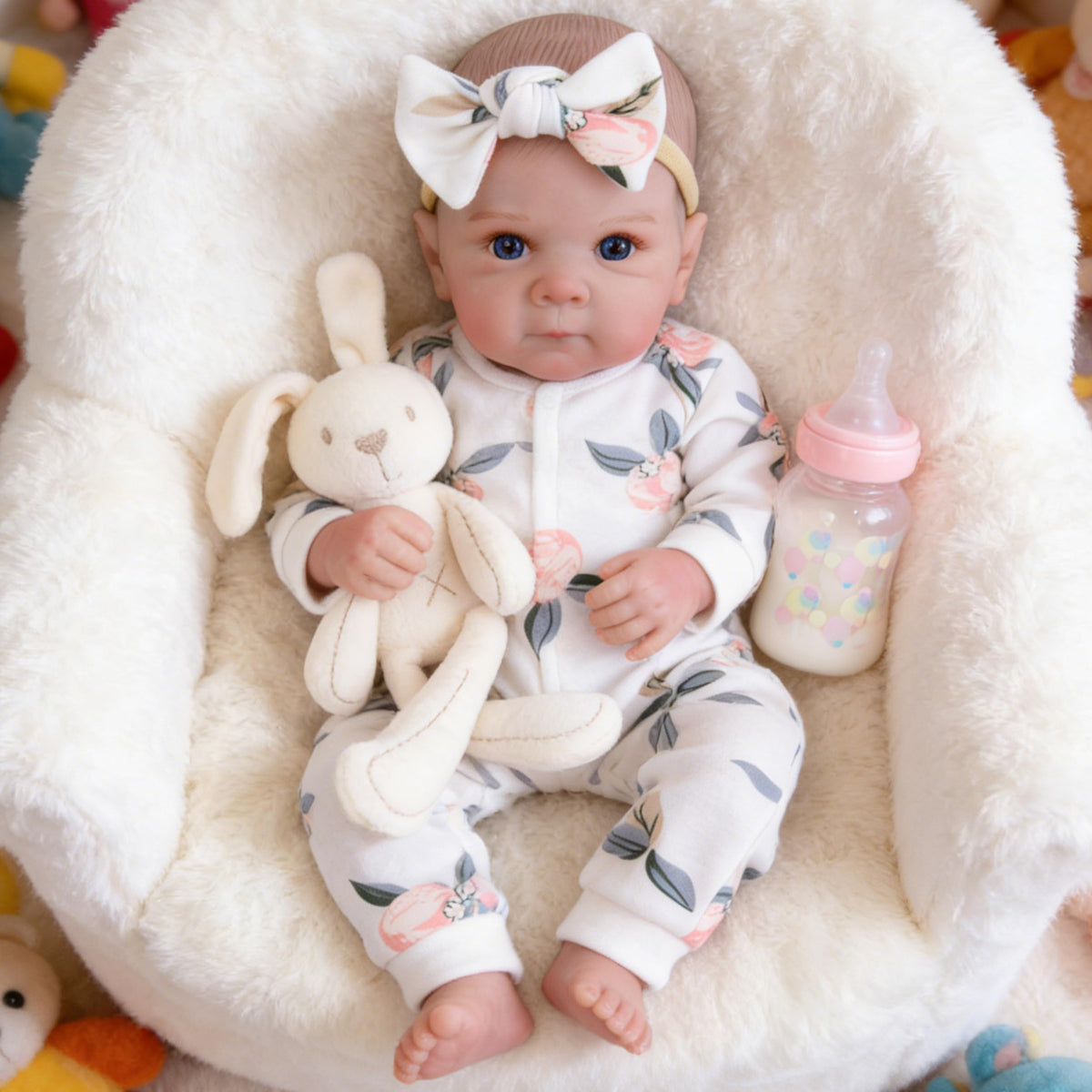 20 Inch Lifelike Reborn Baby Dolls Girl with Poseable Body H214991