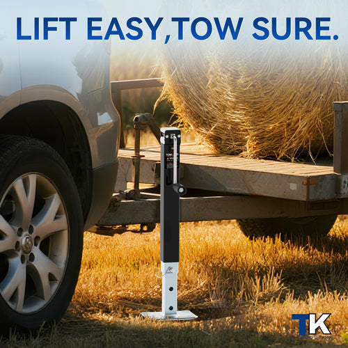 15" Lift Heavy Duty Weld On Trailer Jack E998
