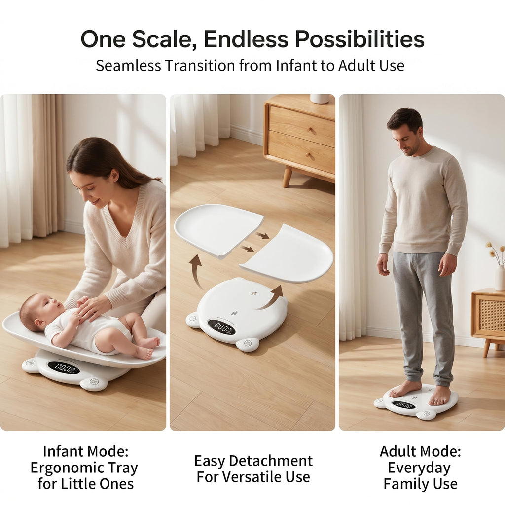 White Digital Baby Scale J531