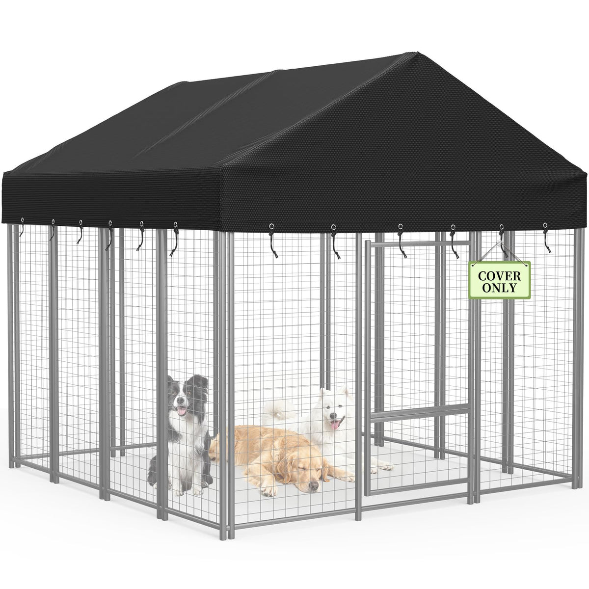 Heavy Duty Waterproof UV Resistant Dog Kennel Cover I3121