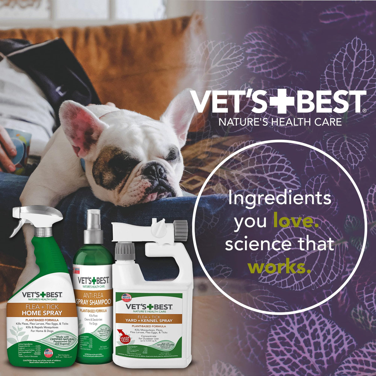 Flea & Tick Shampoo for Dogs 16 oz O3521