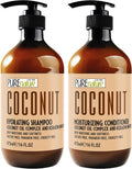 Sulfate Free Coconut Shampoo and Conditioner Set 16 Fl Oz P91420