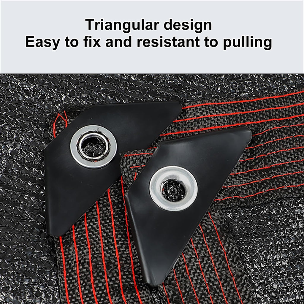 80-90% UV Protection Shade Cloth with Grommets 8x8m N579