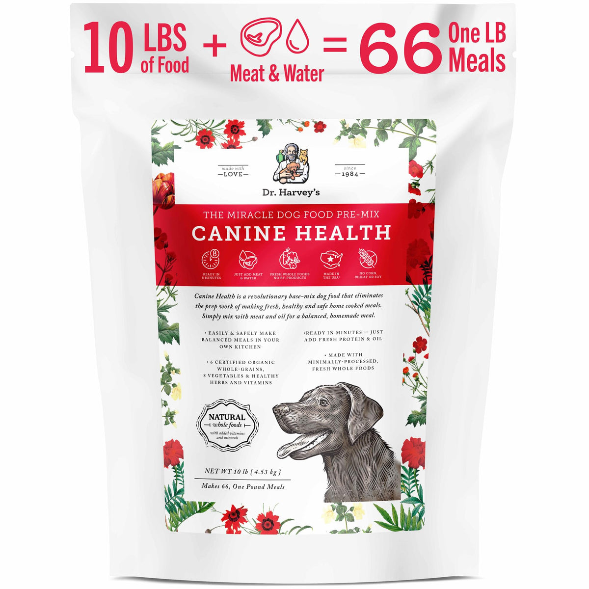 Dehydrated Dog Food Base Mix 10 lb S63142