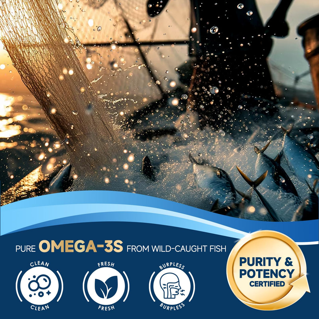 Omega-3 Fish Oil 2000mg 120 Softgels L84746