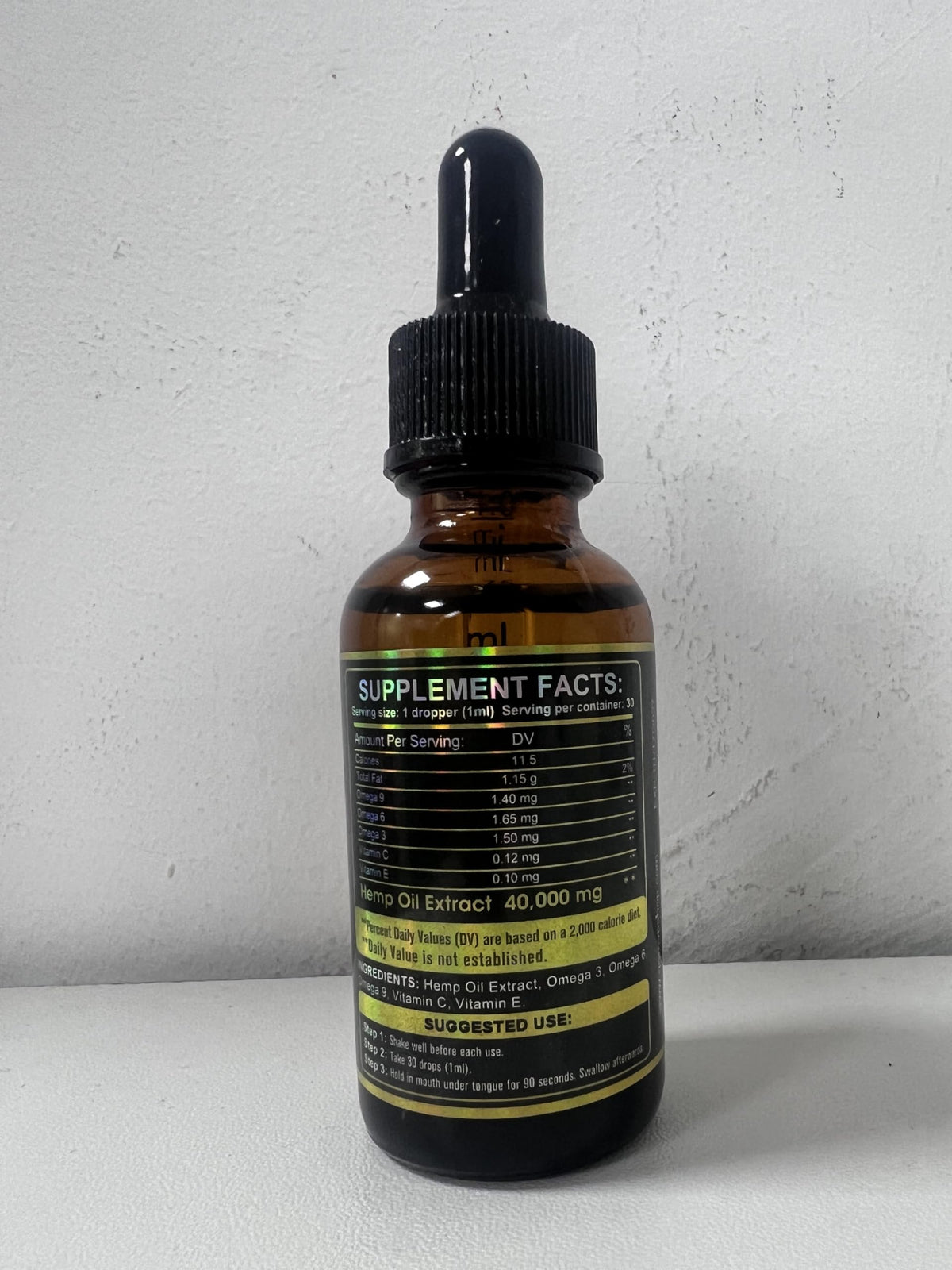 High Potency Hemp Oil 2-Pack F645417