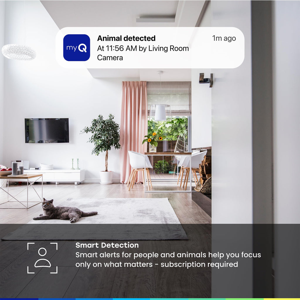2K Smart Wi-Fi Indoor Security Camera with Night Vision Q3828