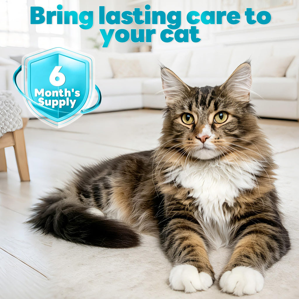 Topical Flea and Tick for Cats 6 Doses F41978