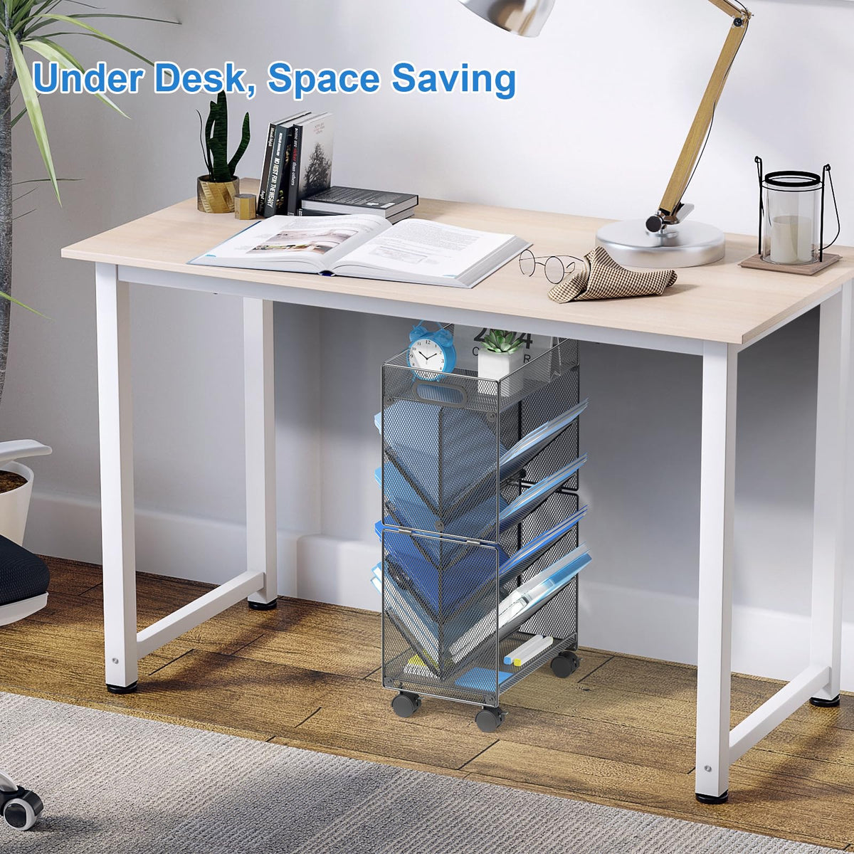 10-Tier Rolling File Cart C301