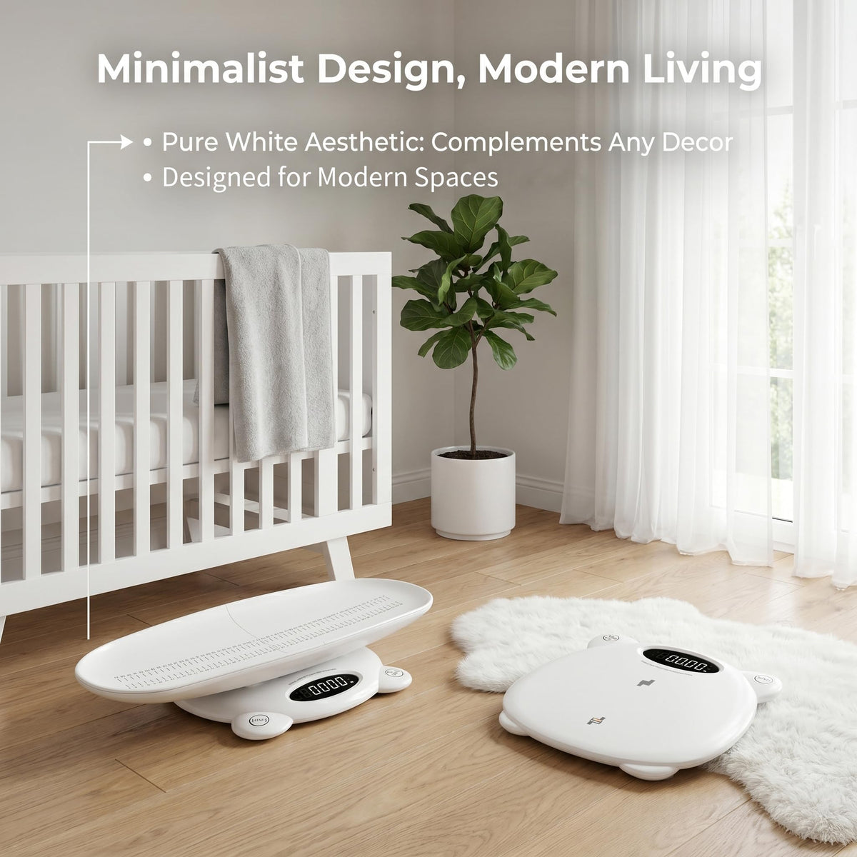 White Digital Baby Scale J531