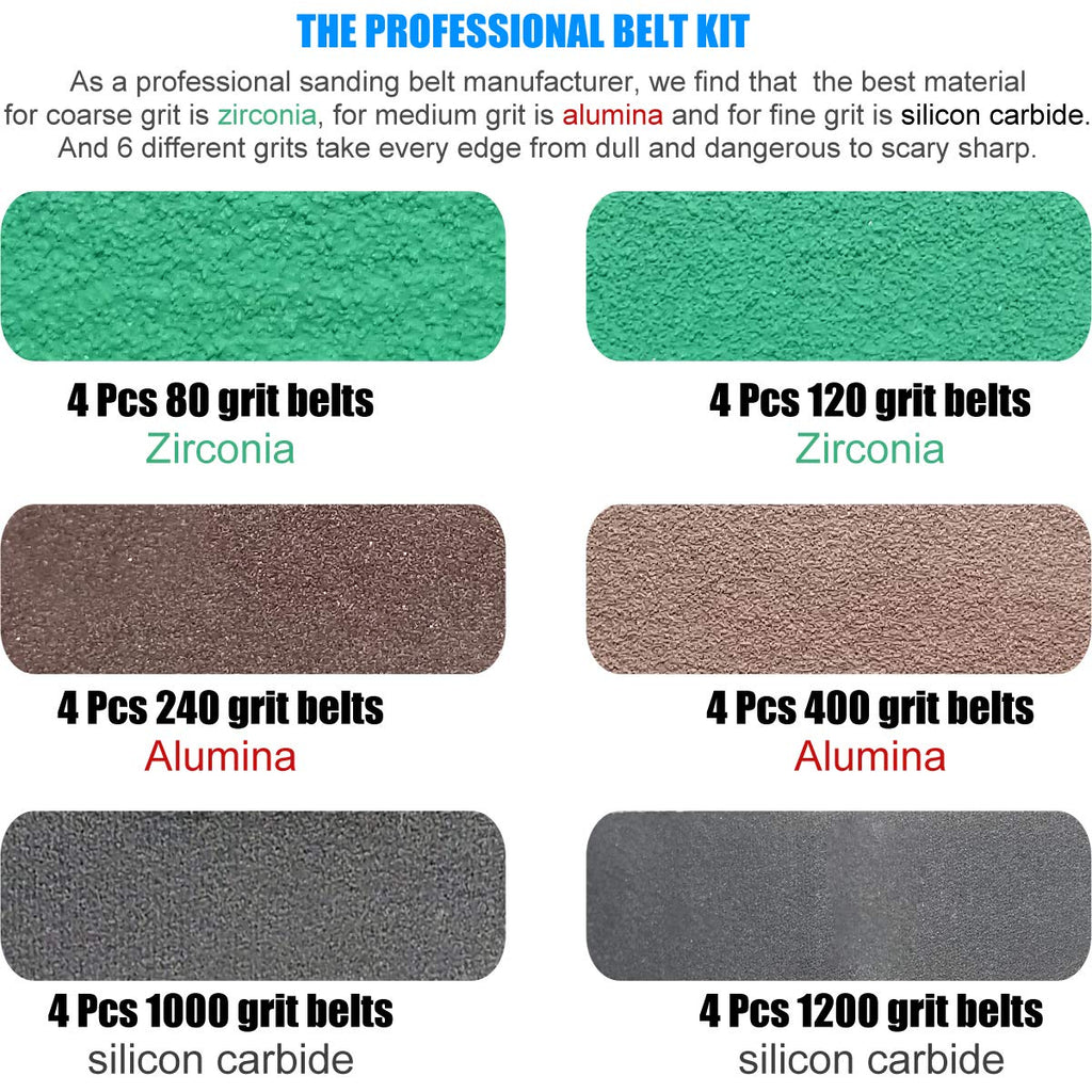 24 Pcs 1/2" x 12" Replacement Belt Kit Z348