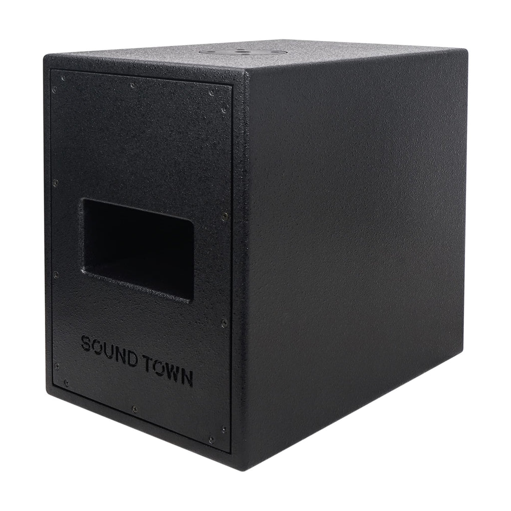 Dual 8" 2000W Powered PA Subwoofer with Speaker Output R923