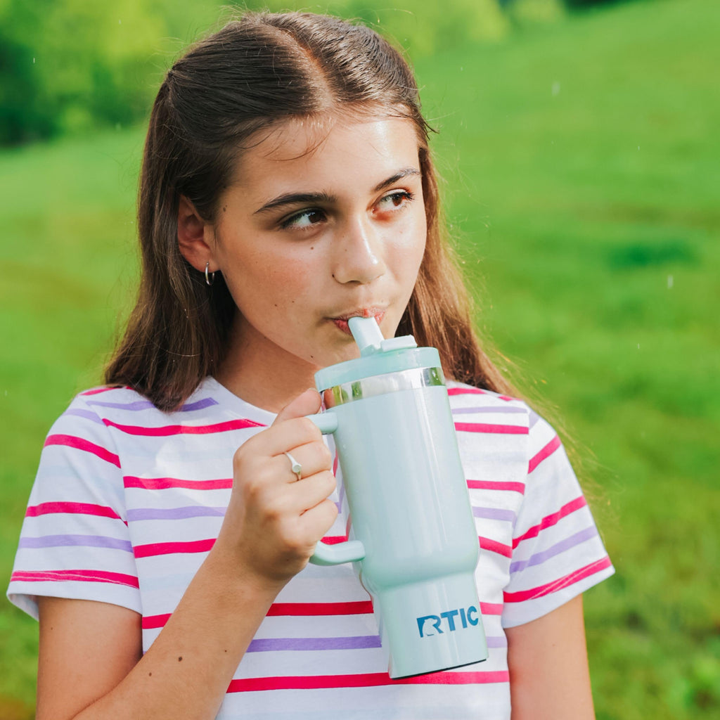 2 Pack 16oz Tumbler with Straw Lid D93636