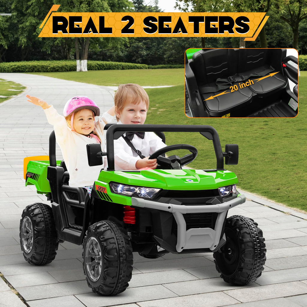 24V 4WD Ride on Car Dump Truck W94219