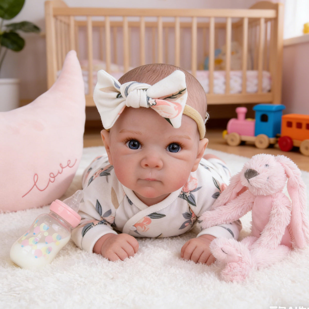 20 Inch Lifelike Reborn Baby Dolls Girl with Poseable Body H214991