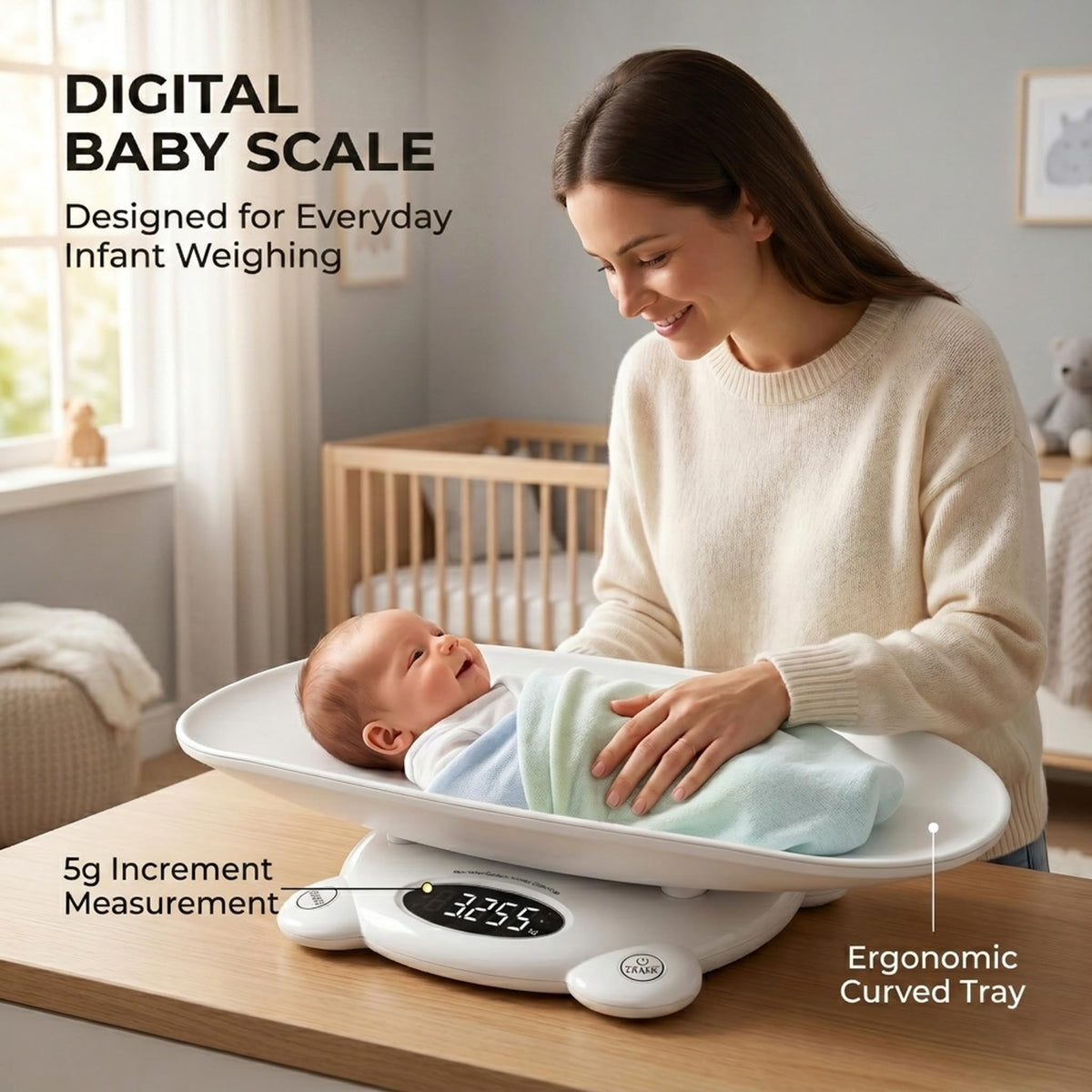 White Digital Baby Scale J531