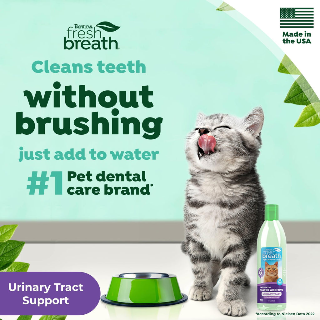 Fresh Breath Water Additive for Cats 16oz G7866