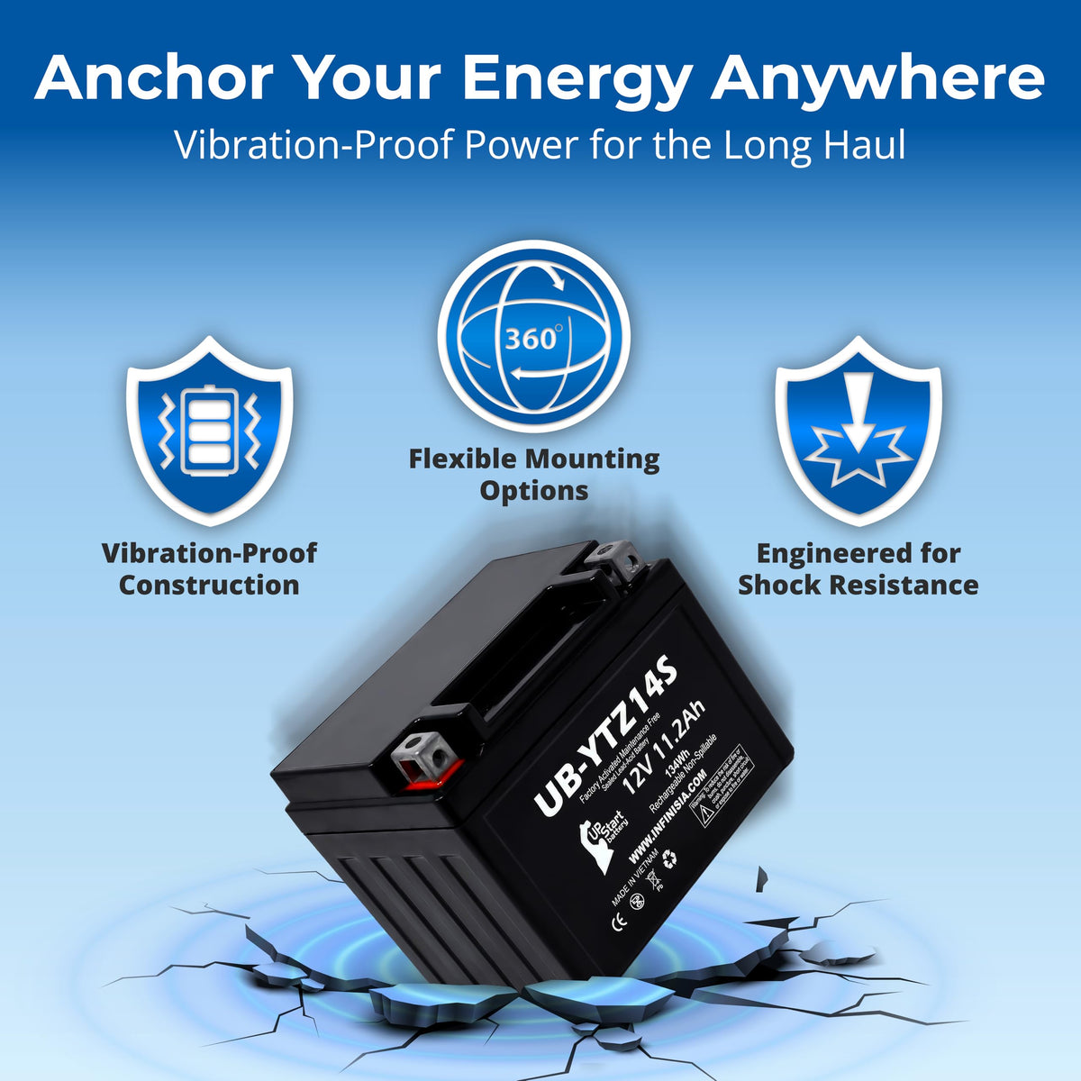 12V 11.2Ah Battery Z44805