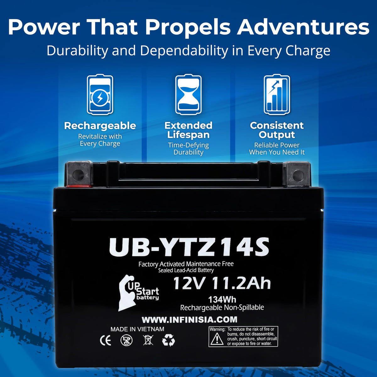 12V 11.2Ah Battery Z44805