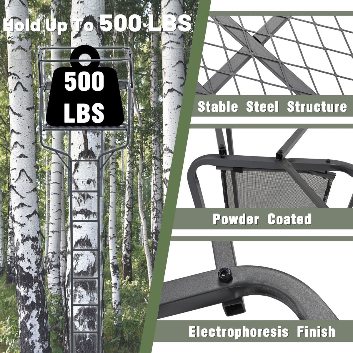 2-Man Ladder Tree Stand I1290