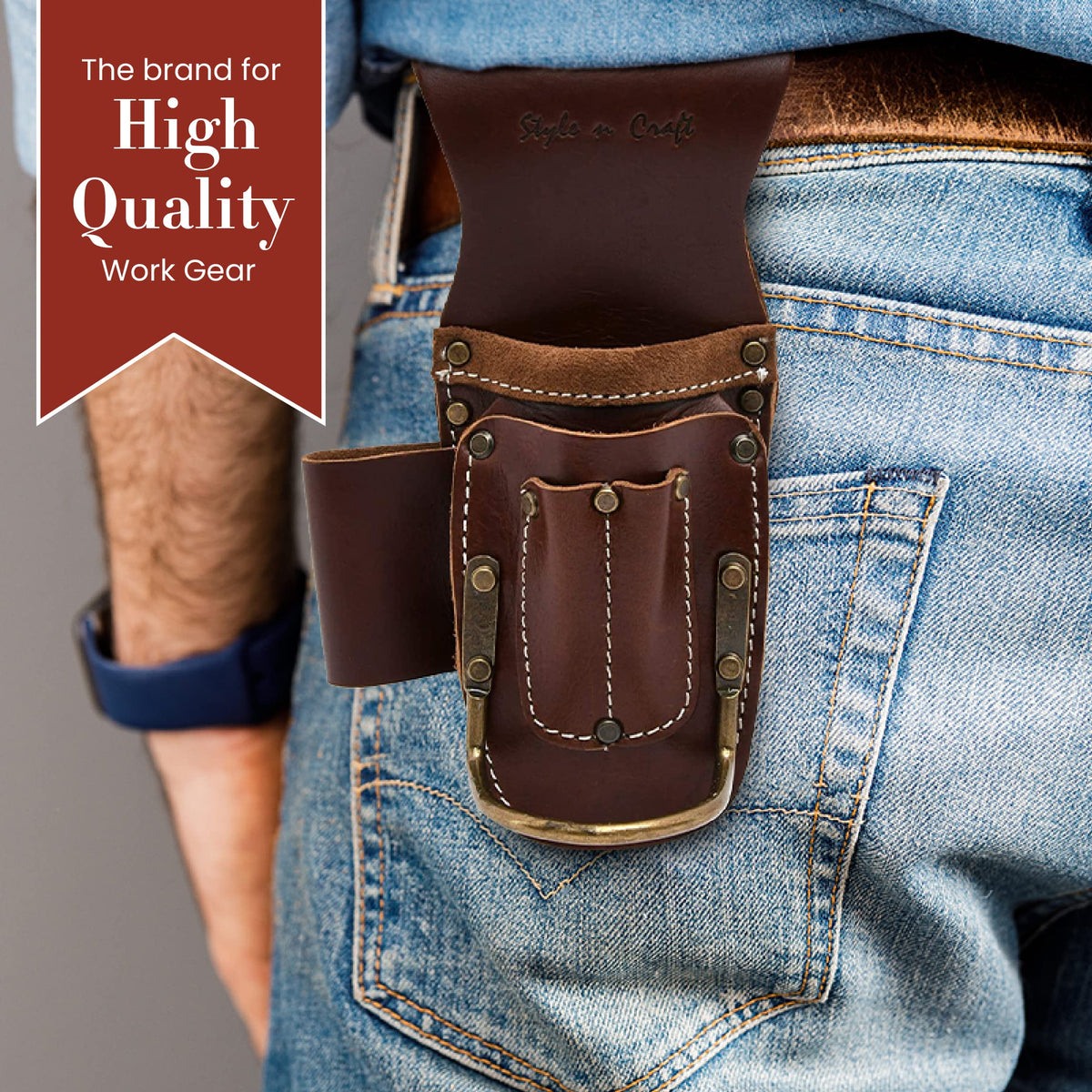 9-Pocket Carpenter's Nail and Tool Pouch L618