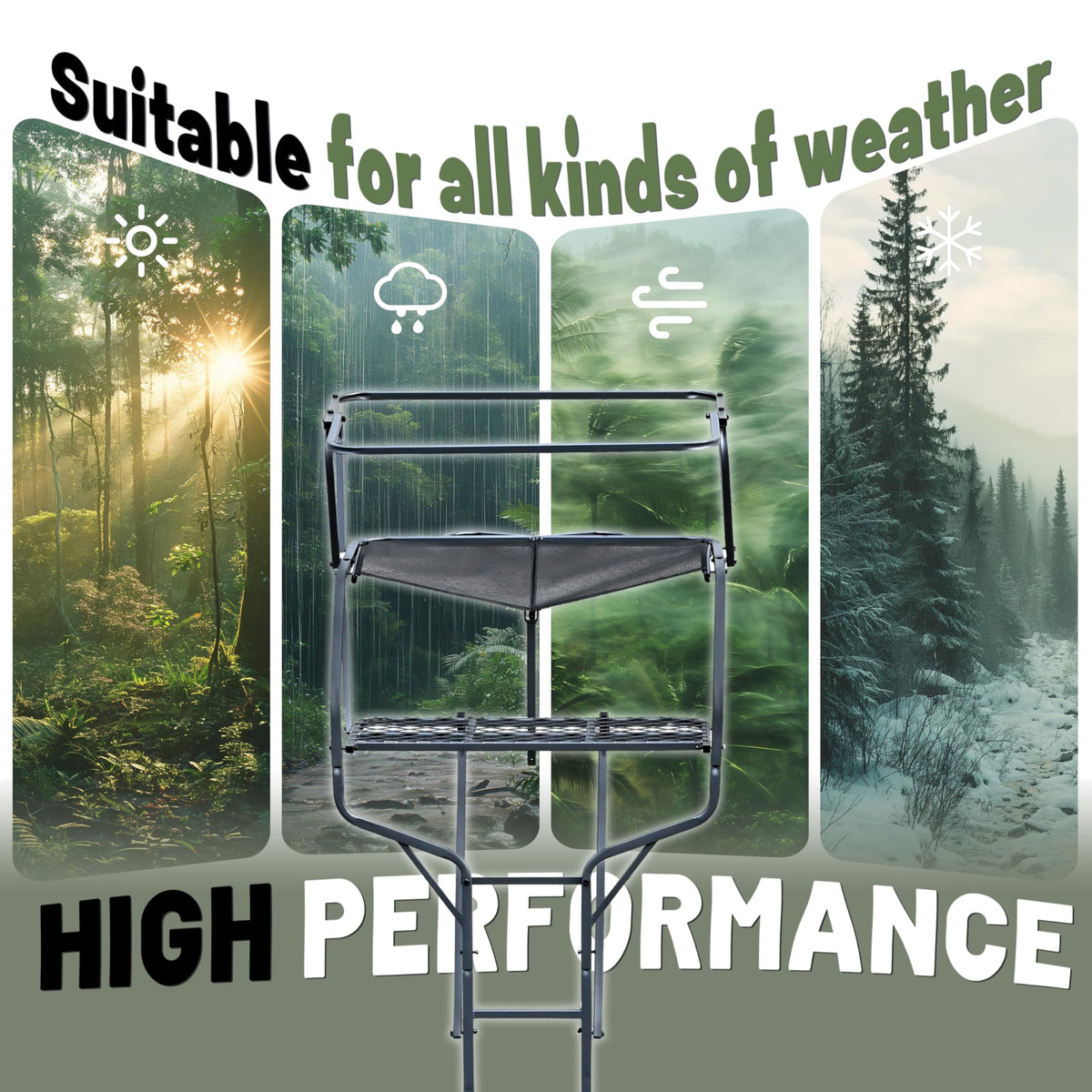 2-Man Ladder Tree Stand I1290